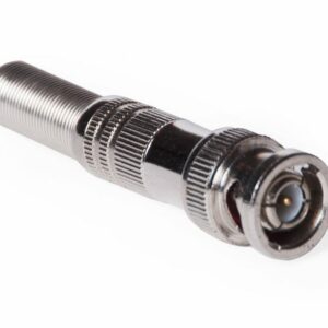 Разъем BNC папа под винт с пружиной металл