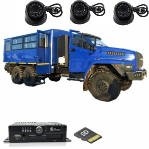 Видеонаблюдение для спецтехники Газпром